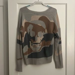 Skull cashmere sweater